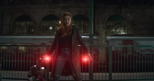 Scarlet Witch and Vision Infinity War