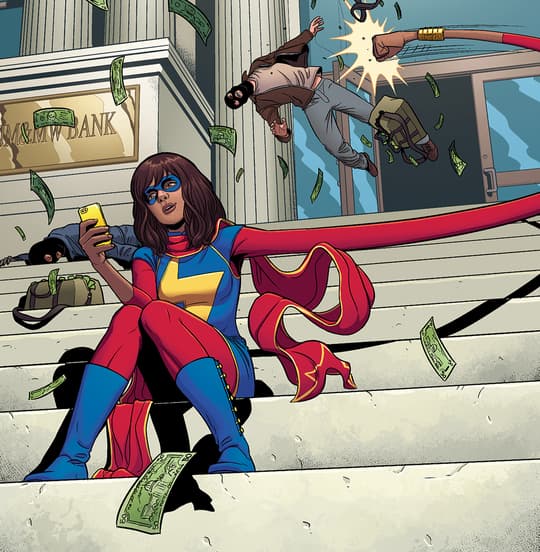 Resultado de imagen de ms. marvel kamala