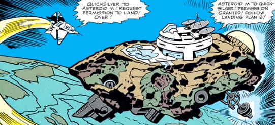 Quicksilver to Asteroid M