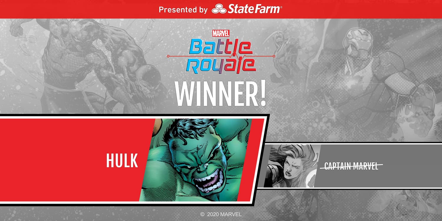 Hulk wins