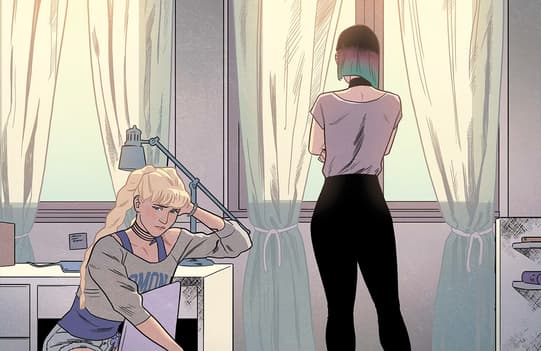 Nico Minoru and Karolina Dean, another member of the Runaways, have had romantic feelings for each other.