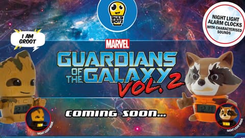 Image for Guardians of the Galaxy Vol. 2 Night Light Alarm Clocks