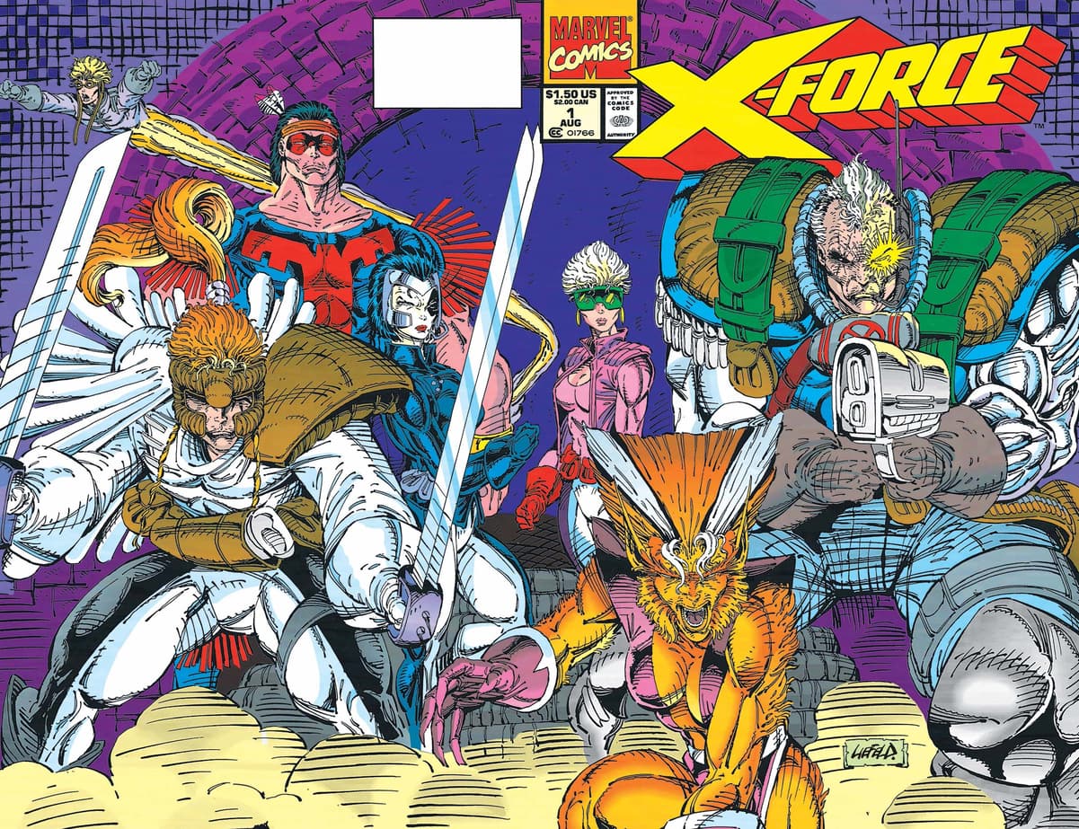 X-FORCE (1991) #1 cover by Rob Liefeld