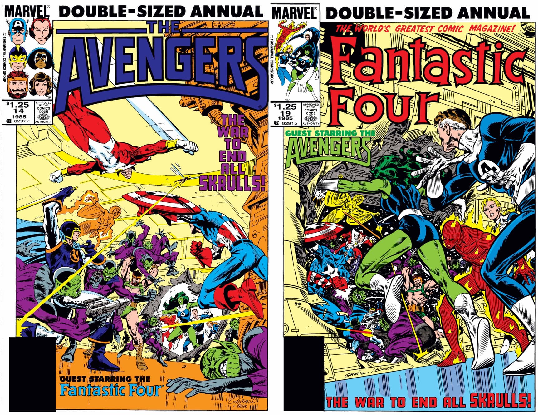 The History Of Avengers/Fantastic Four Crossovers With Dan Slott And Al ...