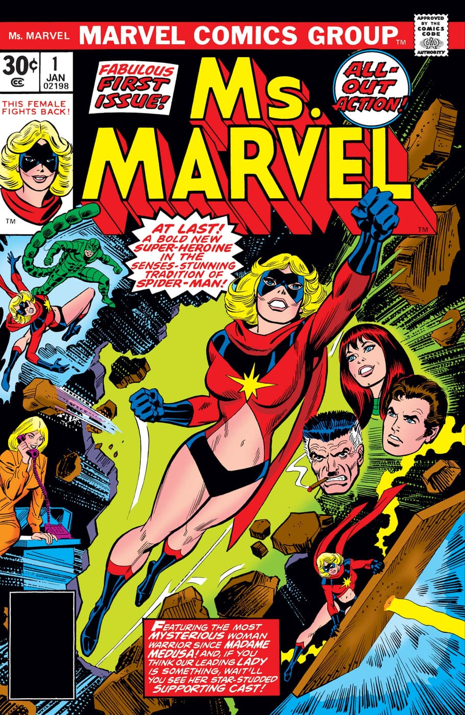 Comic Book MS MARVEL 3 / / 6.0 FINE 1977 