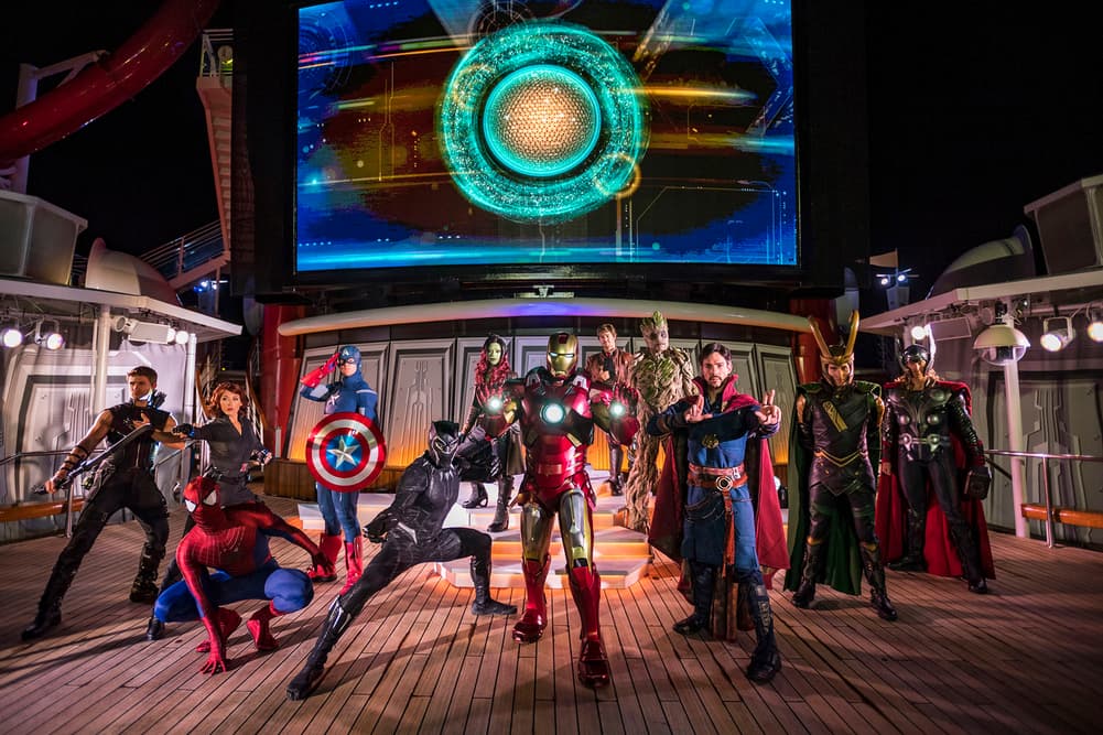 Captain Marvel Joins Epic LineUp of Super Heroes Aboard Disney Cruise