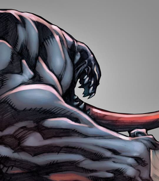 Venom Eddie Brock Card