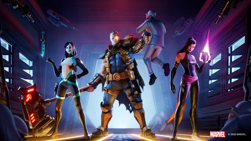 private Arab Wednesday The Party's Just Getting Started with Cable, Psylocke, and Domino Joining  Deadpool in 'Fortnite' | Marvel