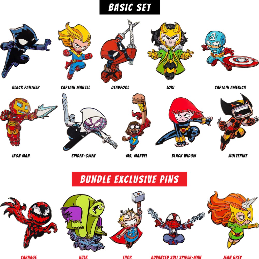 Marvel Made_15 Pin Set