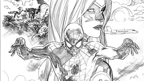 spiderman future foundation coloring pages