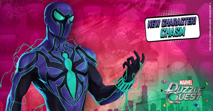 Chasm (Ben Reilly) joins MARVEL Puzzle Quest
