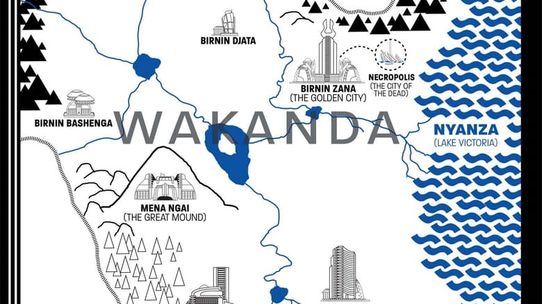 Wakanda Map