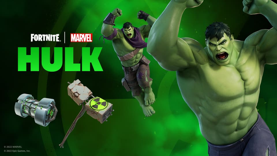 Hulk joins Fortnite Item Shop
