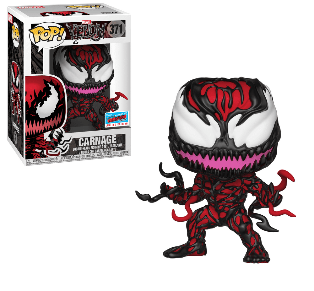 Pop! Marvel: Marvel Venom - Carnage with Tendrils (Hot Topic)