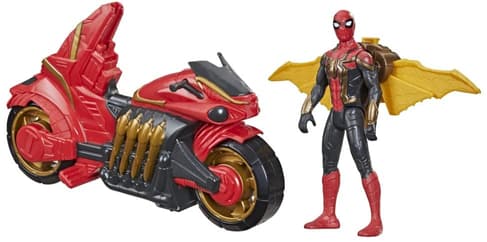 Spider-Man Jet Web Cycle Vehicle and Detachable Action Figure