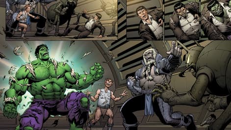Image for Titans Collide in Hulk Vs. Thanos