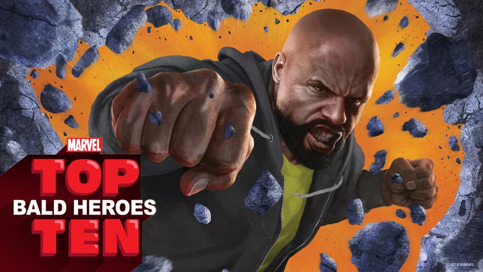 Image for Marvel Top 10 Bald Heroes