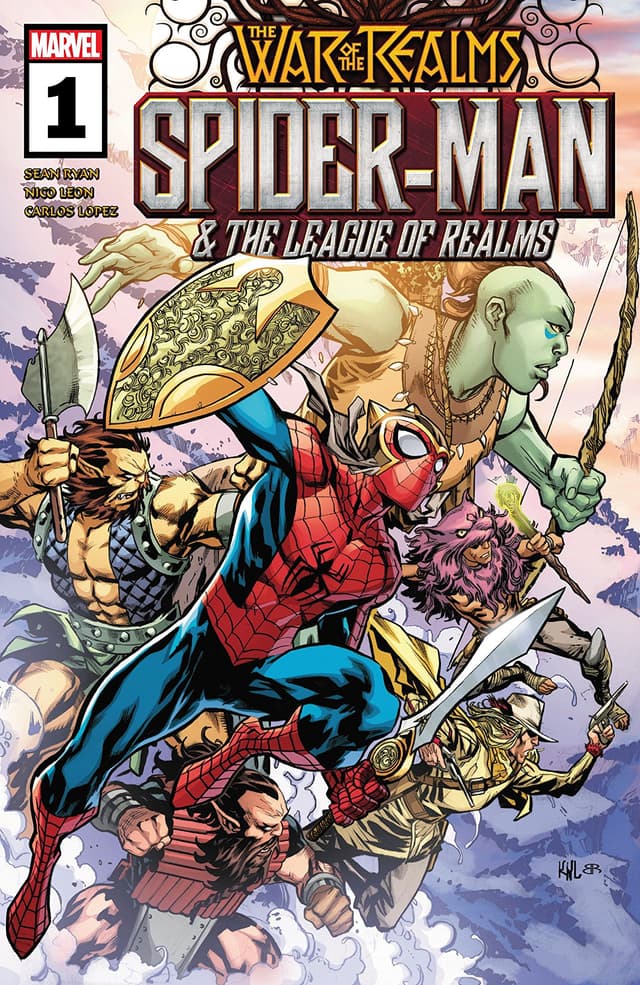 WAR OF THE REALMS: SPIDER-MAN & THE LEAGUE OF REALMS #1