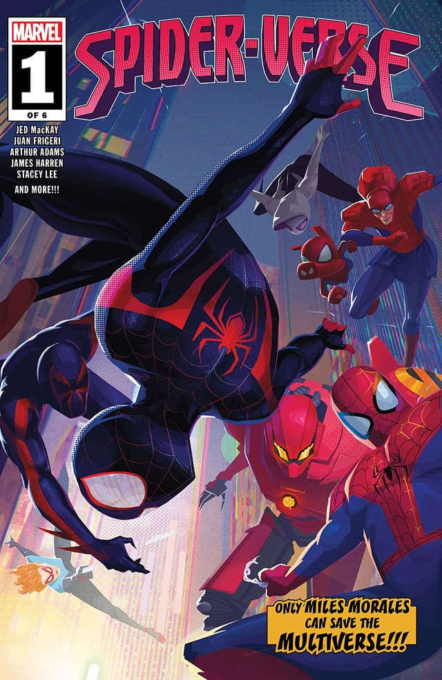 SPIDER-VERSE #1 cover by Wendell Dalit