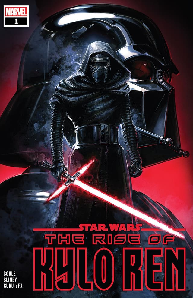STAR WARS: THE RISE OF KYLO REN #1 cover by Clayton Crain