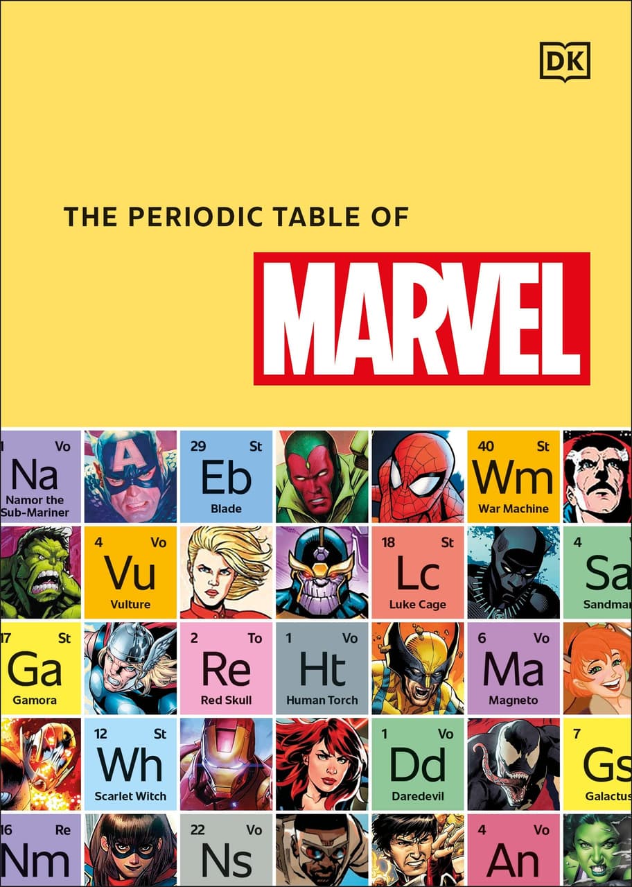 The Periodic Table of Marvel