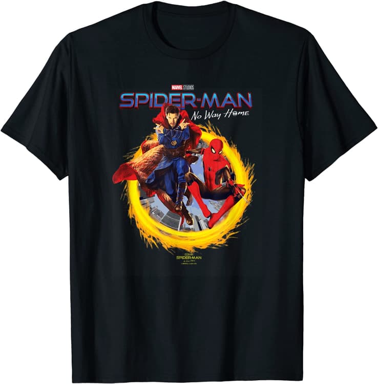 Spider-Man: No Way Home Spidey Doctor Strange Poster T-Shirt