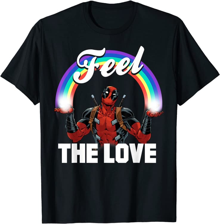 Marvel Pride Shirts Arrive at Amazon's 