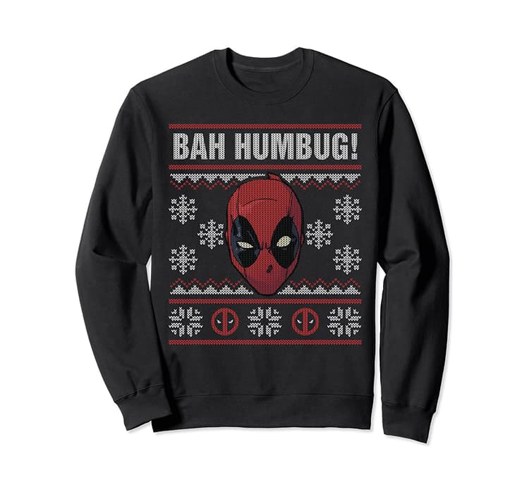 deadpool holiday sweater