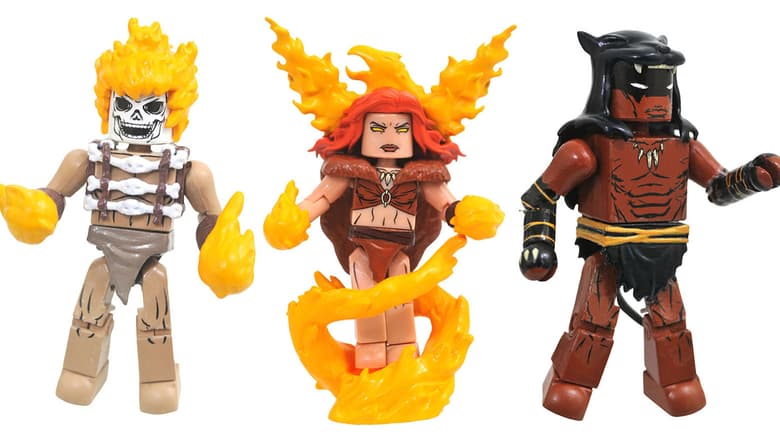 Marvel Minimates Walgreens Exclusive Avengers of 1,000,000 BC The Fallen 