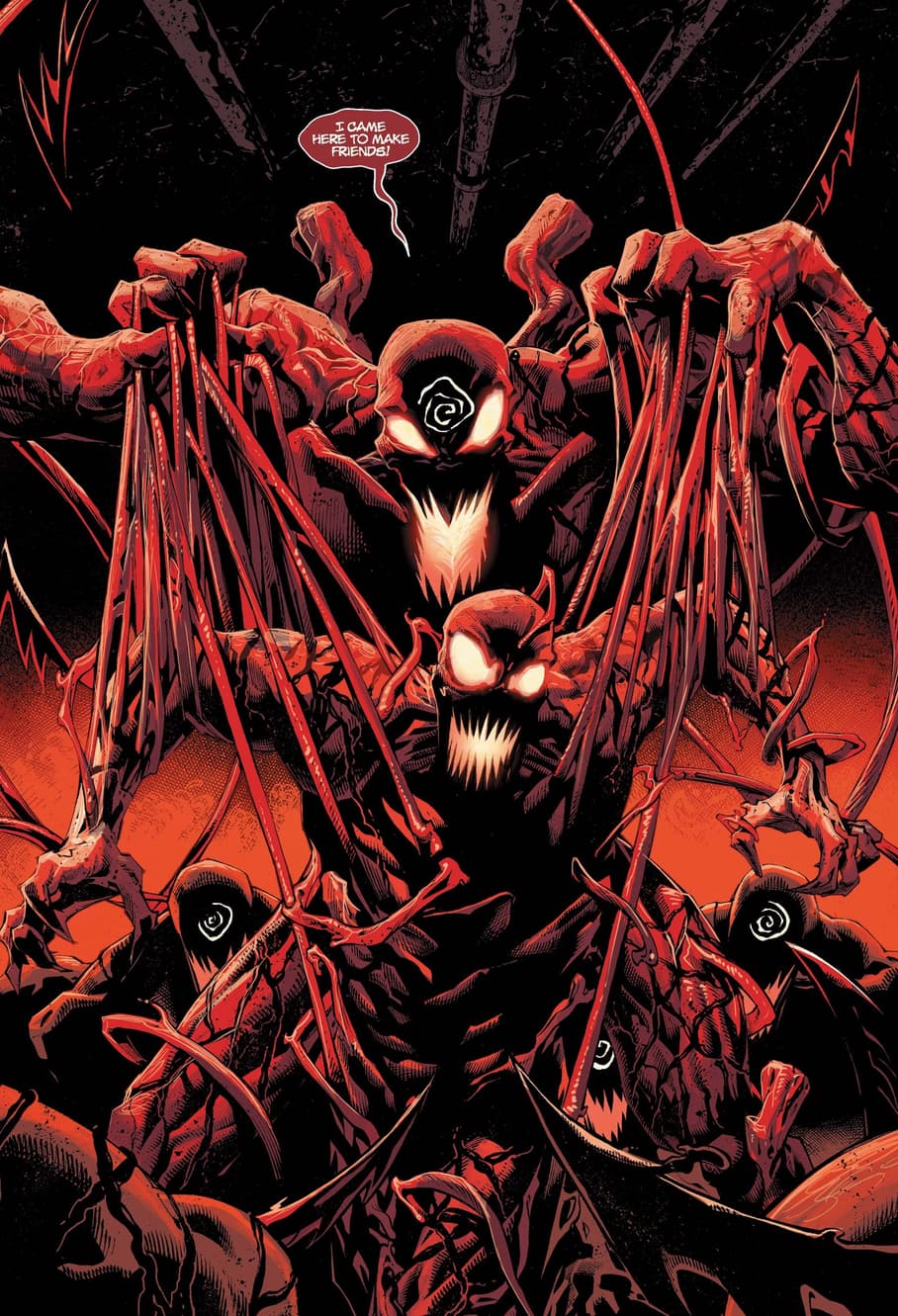 The resurrection of Carnage in ABSOLUTE CARNAGE (2019) #1.