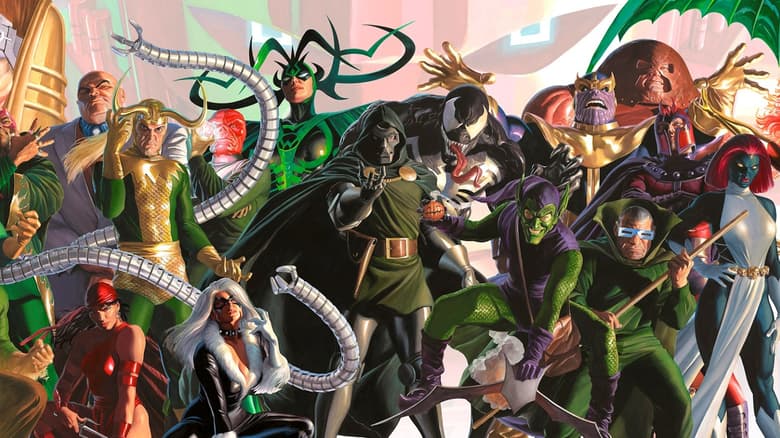 Marvel's Greatest Villains Join Together On Comic Visionary Alex Ross ...