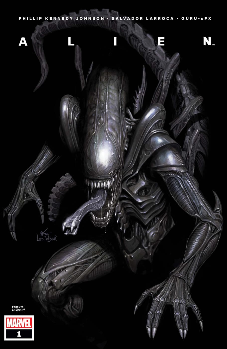 Cover to ALIEN (2021) #1.