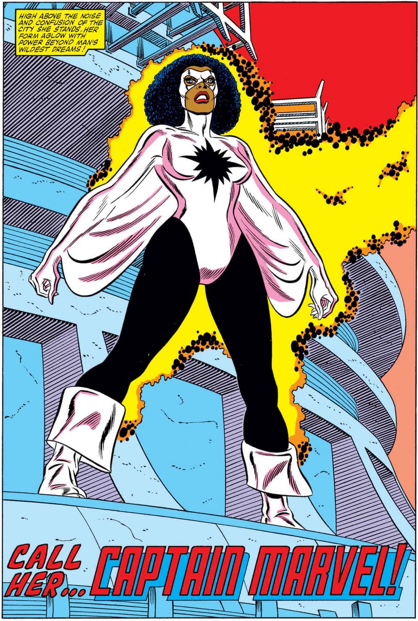 Monica Rambeau as Captain Marvel
