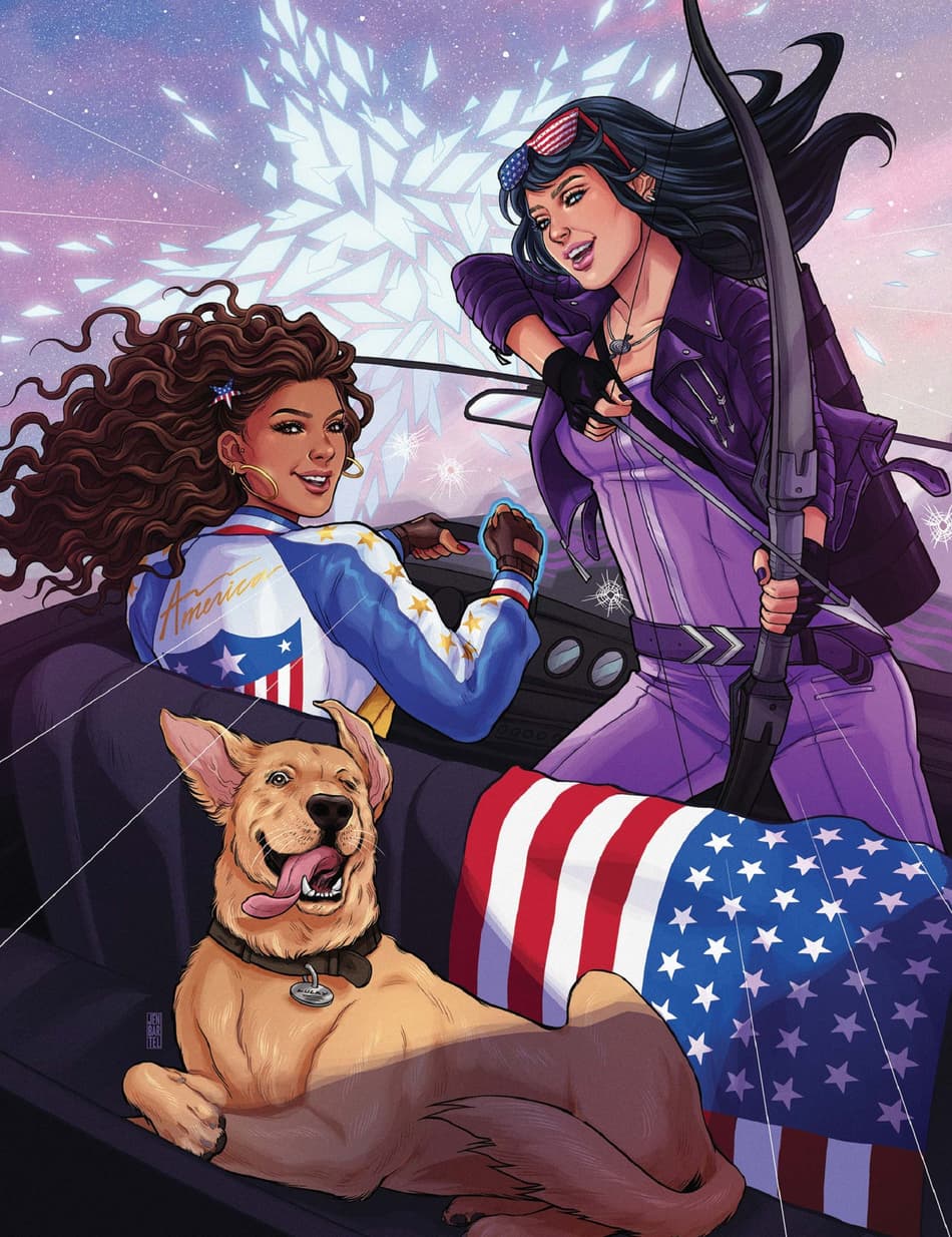 Cover to AMERICA (2017) #5.