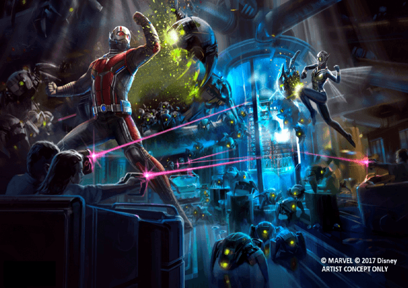 Ant-Man and The Wasp: Nano Battle! Concept Art