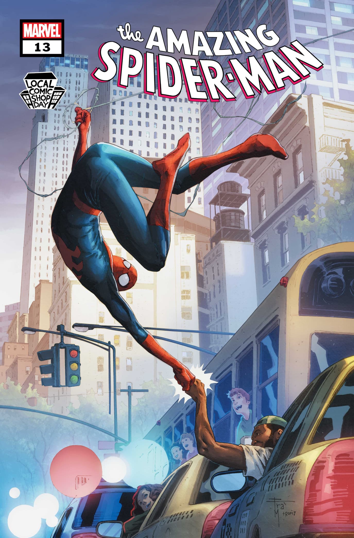 Amazing Spider-Man #13 Local Comic Shop Day Variant Cover by Francesco Mobili