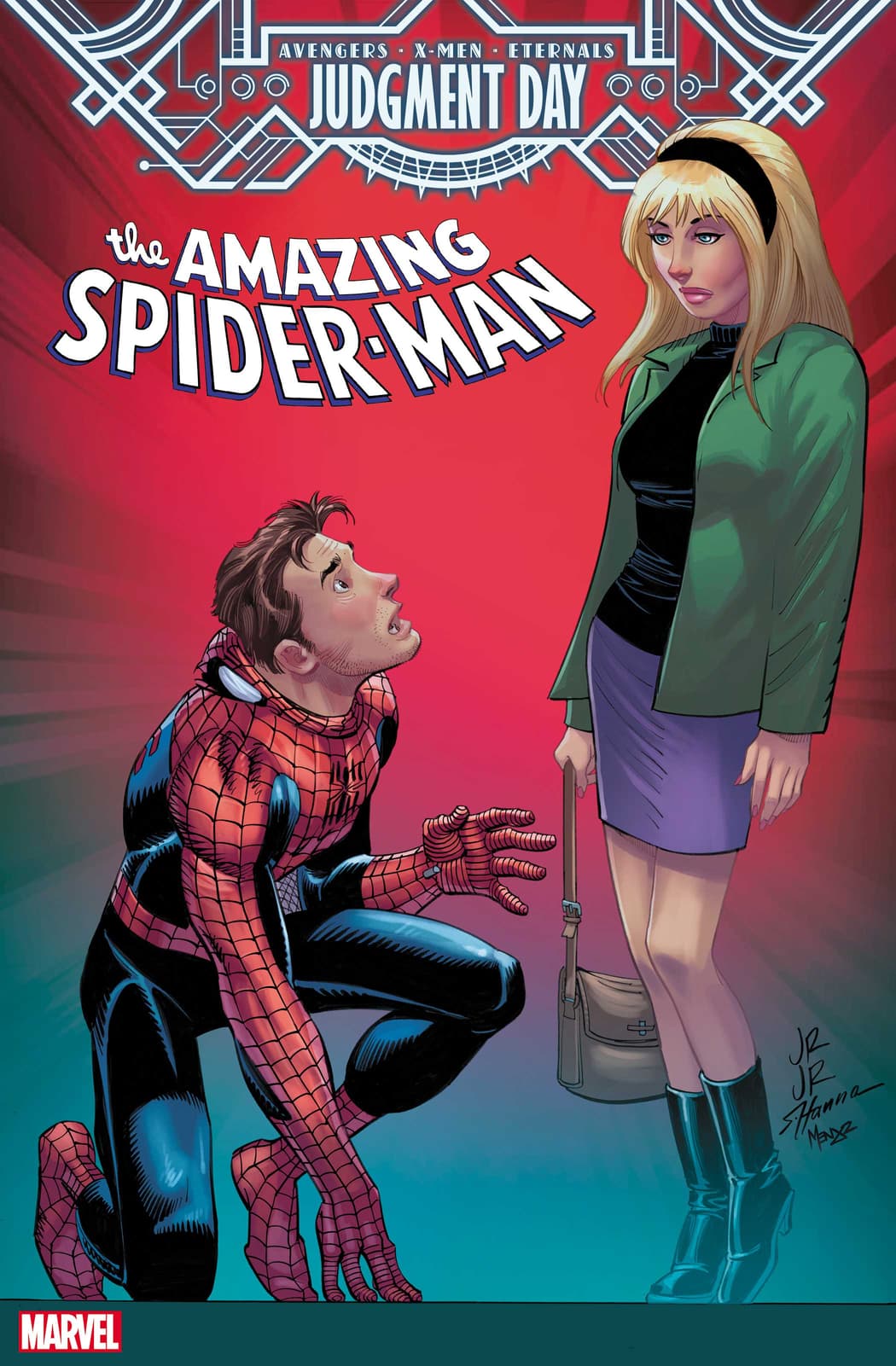 AMAZING SPIDER-MAN #10 cover by John Romita Jr.