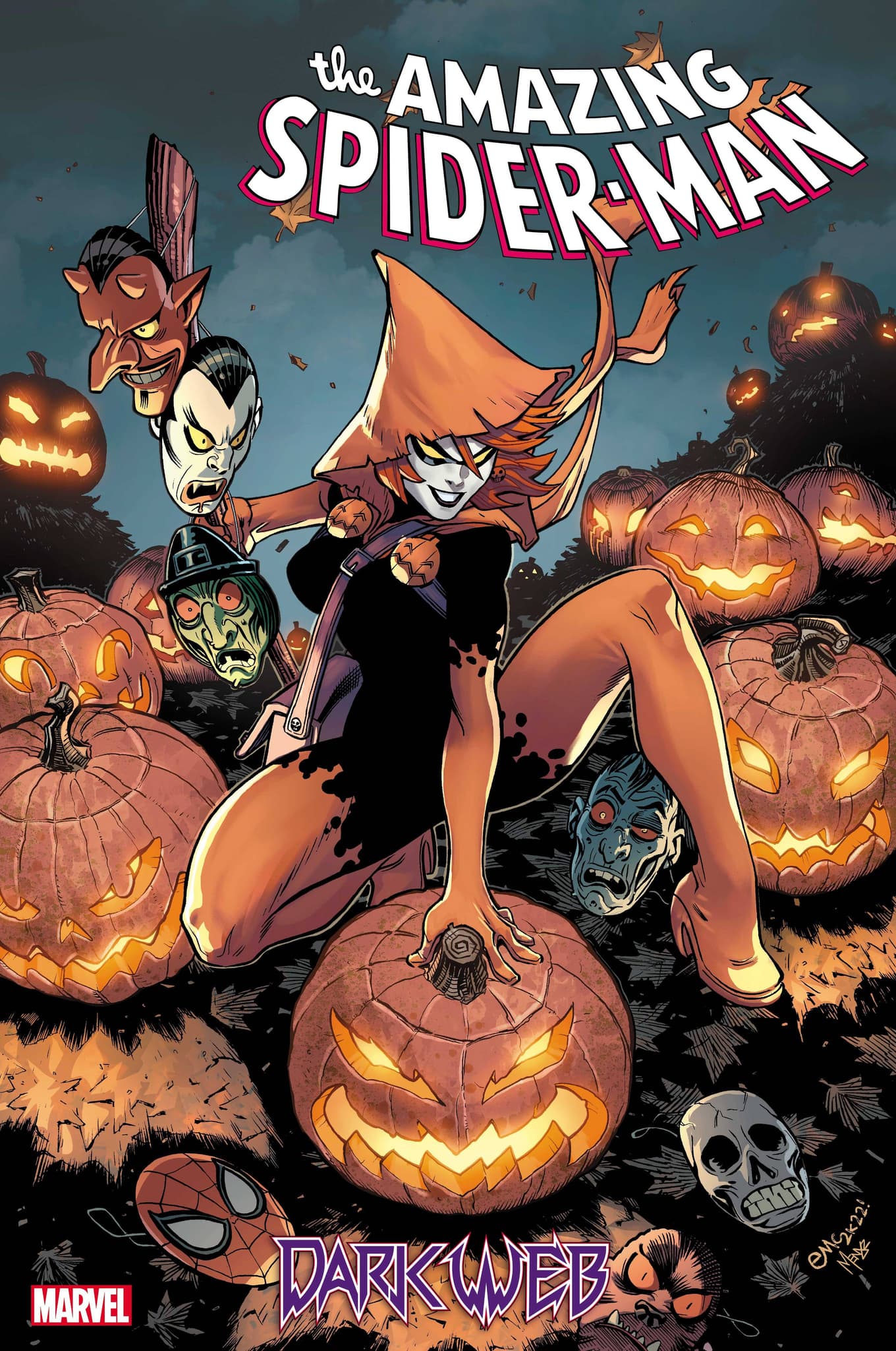AMAZING SPIDER-MAN #14 Hallow’s Eve Promotional Image by Ed McGuinness