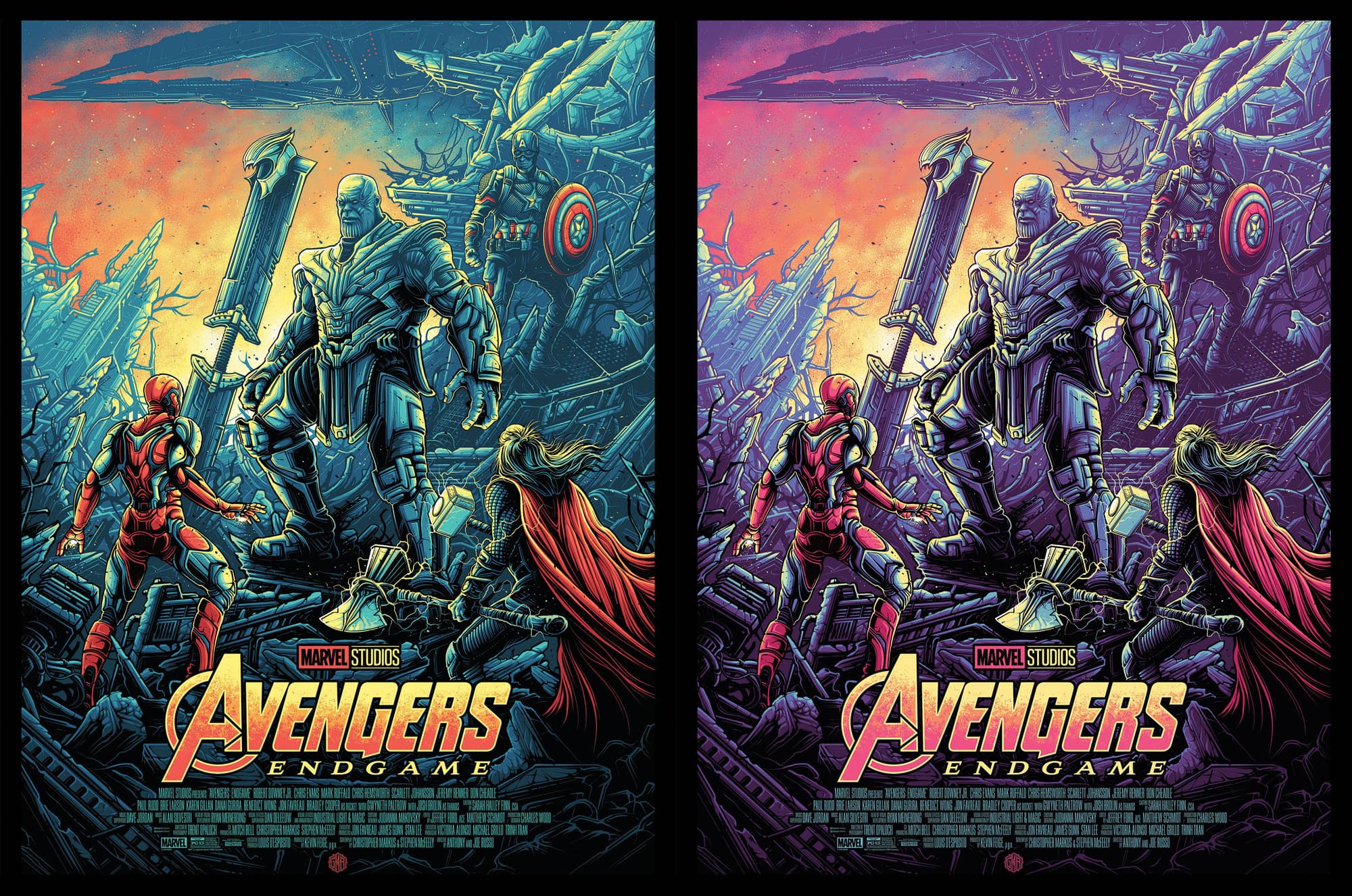 Avengers Endgame by Dan Mumford