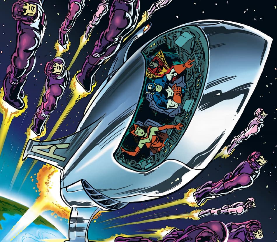 Cover to AVENGERS (1998) #48.