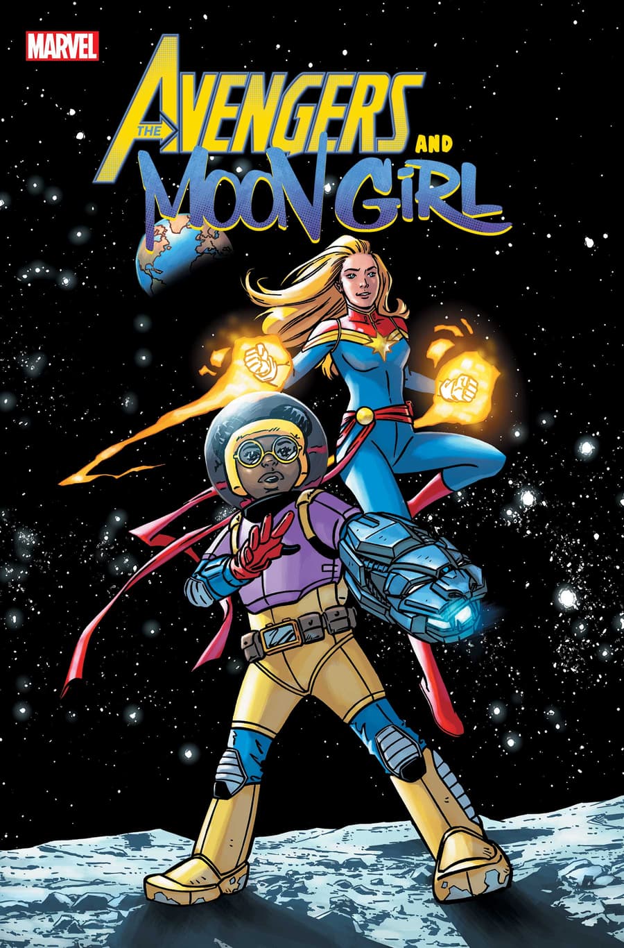 Avengers & Moon Girl #1 cover by Alitha E. Martinez