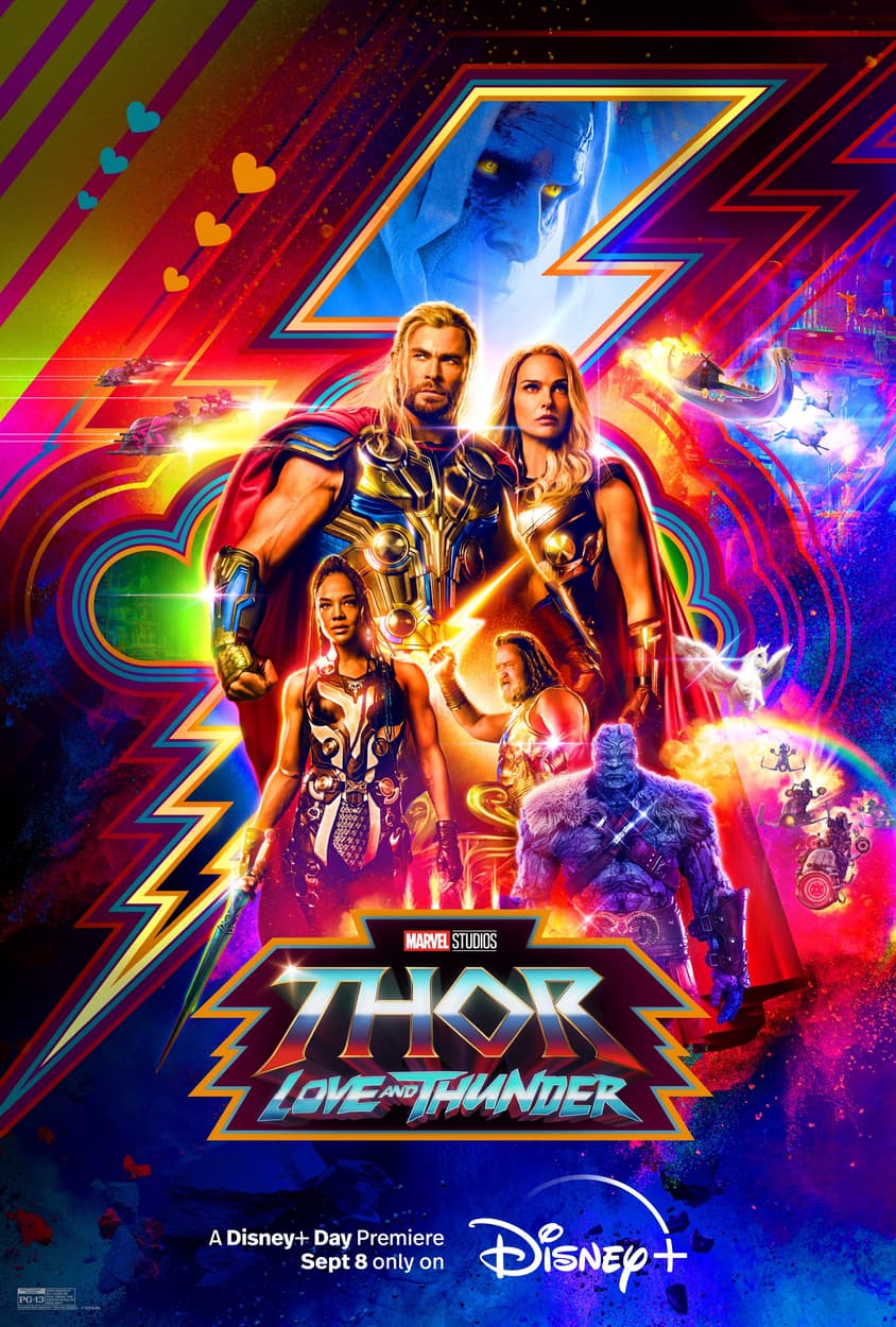 thor: love and thunder poster