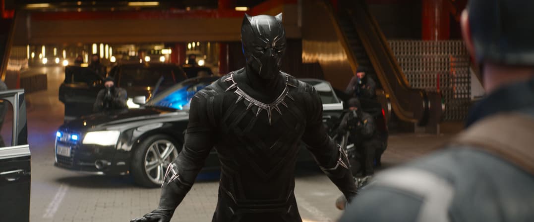 Black Panther meets Cap