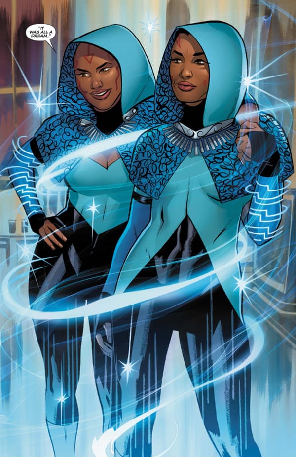 BLACK PANTHER (2016) #18 interior artwork by Chris Sprouse and Laura Martin