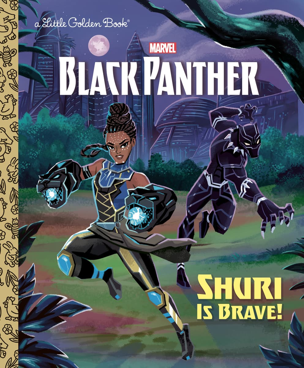 Black Panther: Shuri Is Brave! (Little Golden Book)