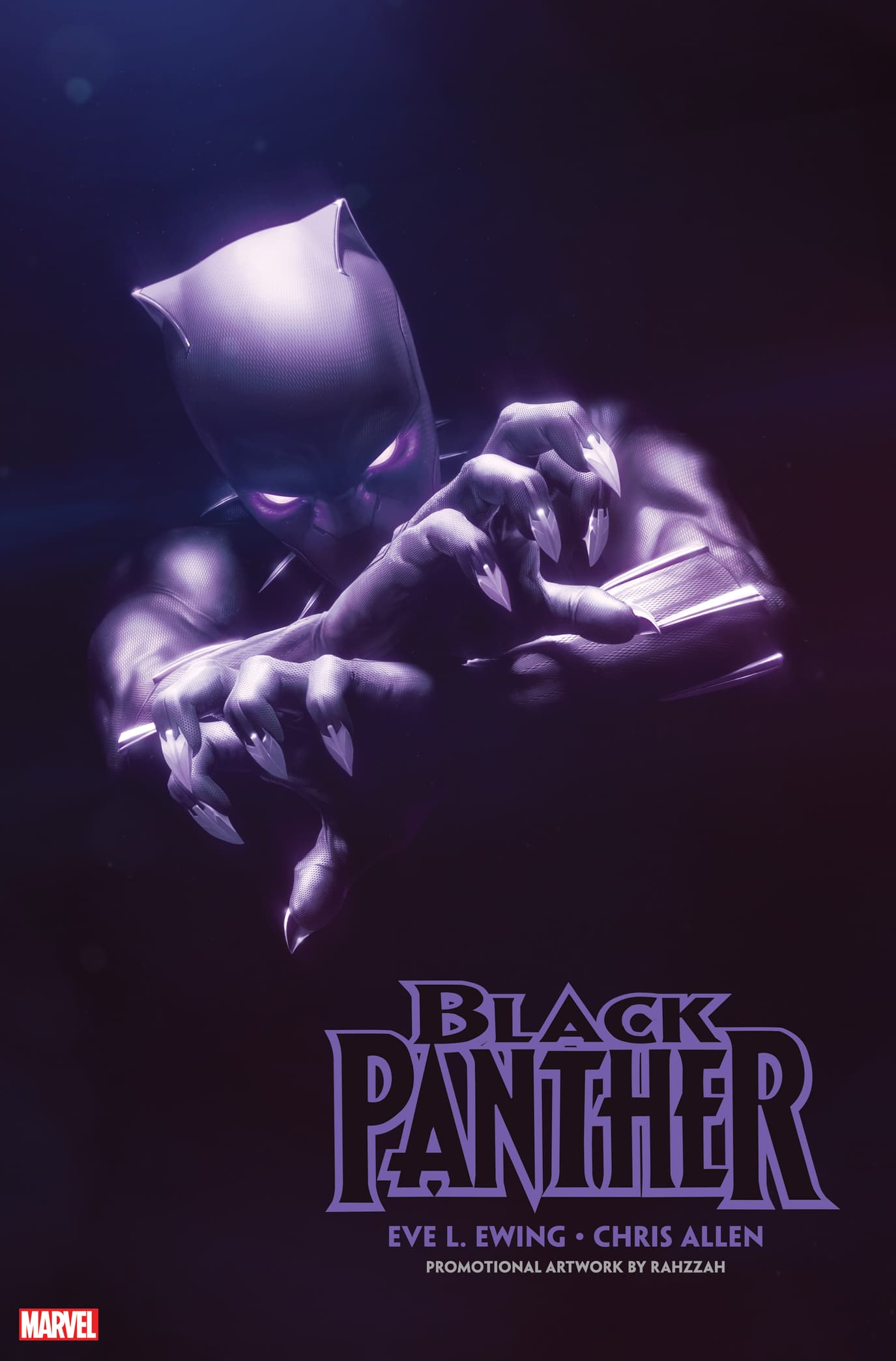 'Black Panther' teaser art by Rahzzah