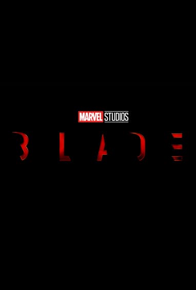 Blade Movie Logo On Black