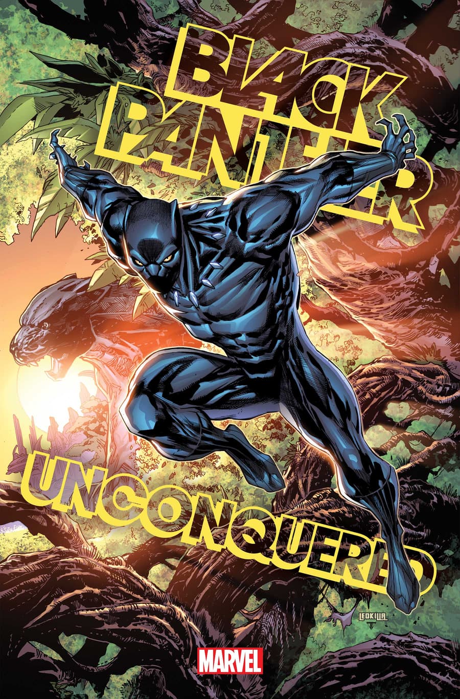 BLACK PANTHER: UNCONQUERED #1 cover by Ken Lashley