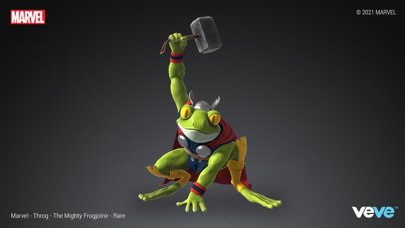 RARE — Throg — The Mighty Frogjolnir