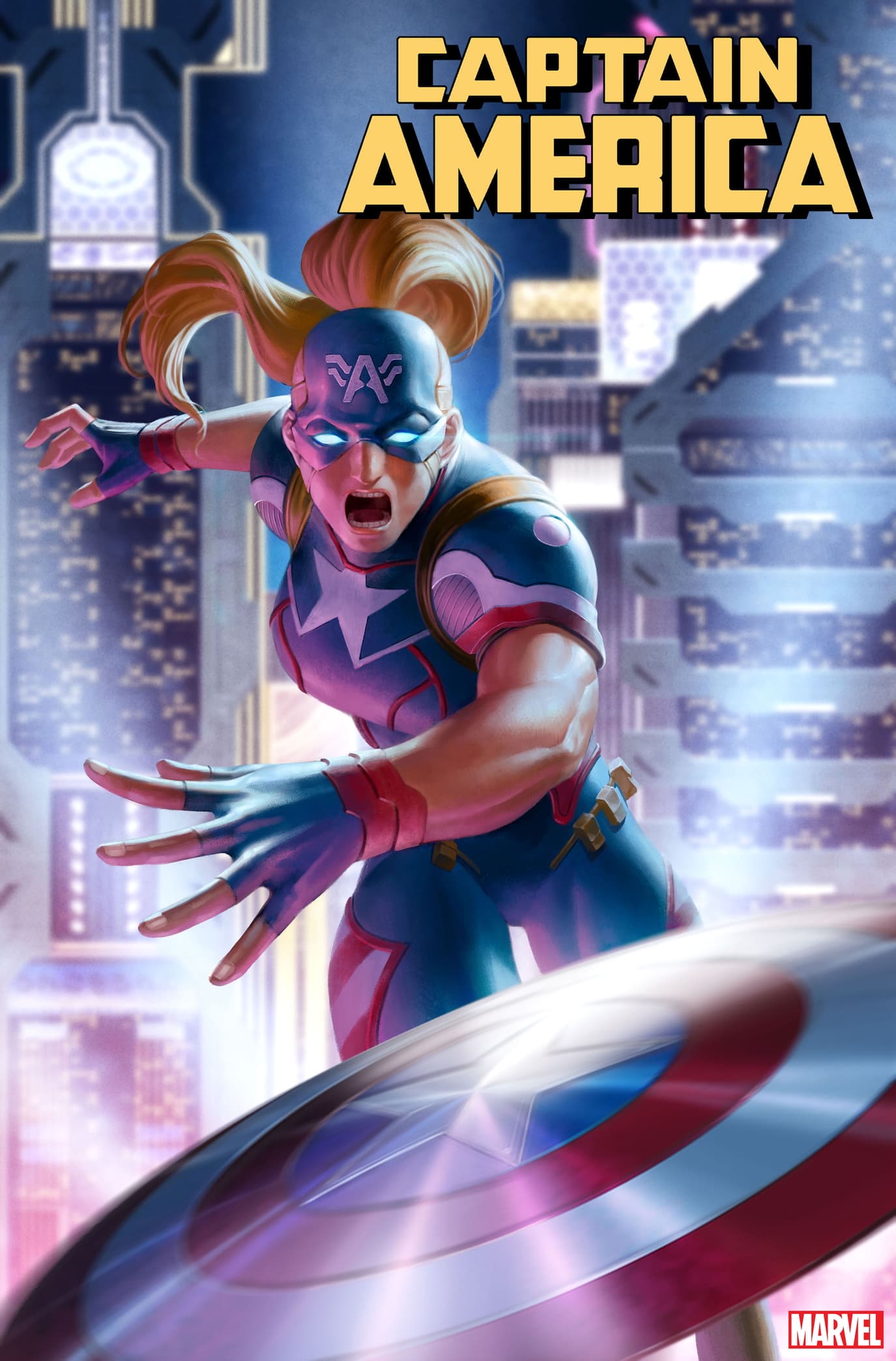 Captain America 2099 variant cover